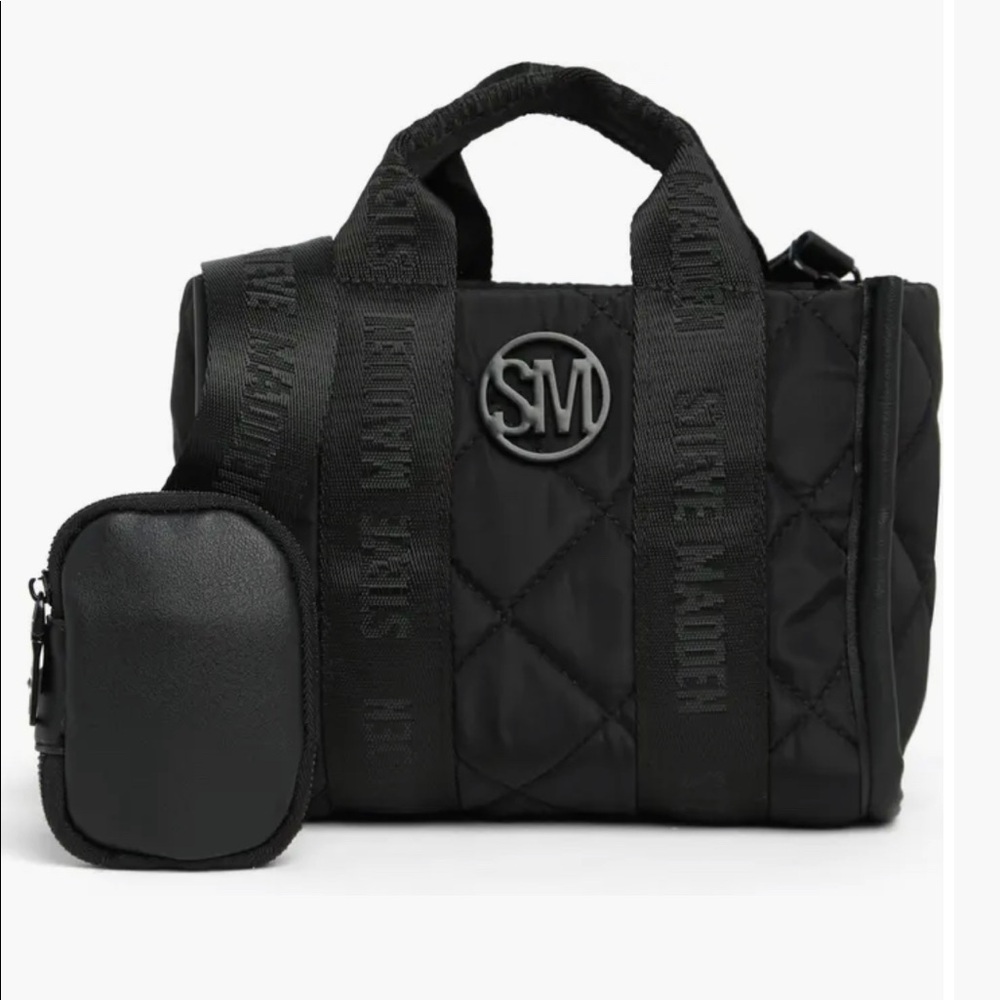Steve Madden - Nylon Quilted Crossbody Bag